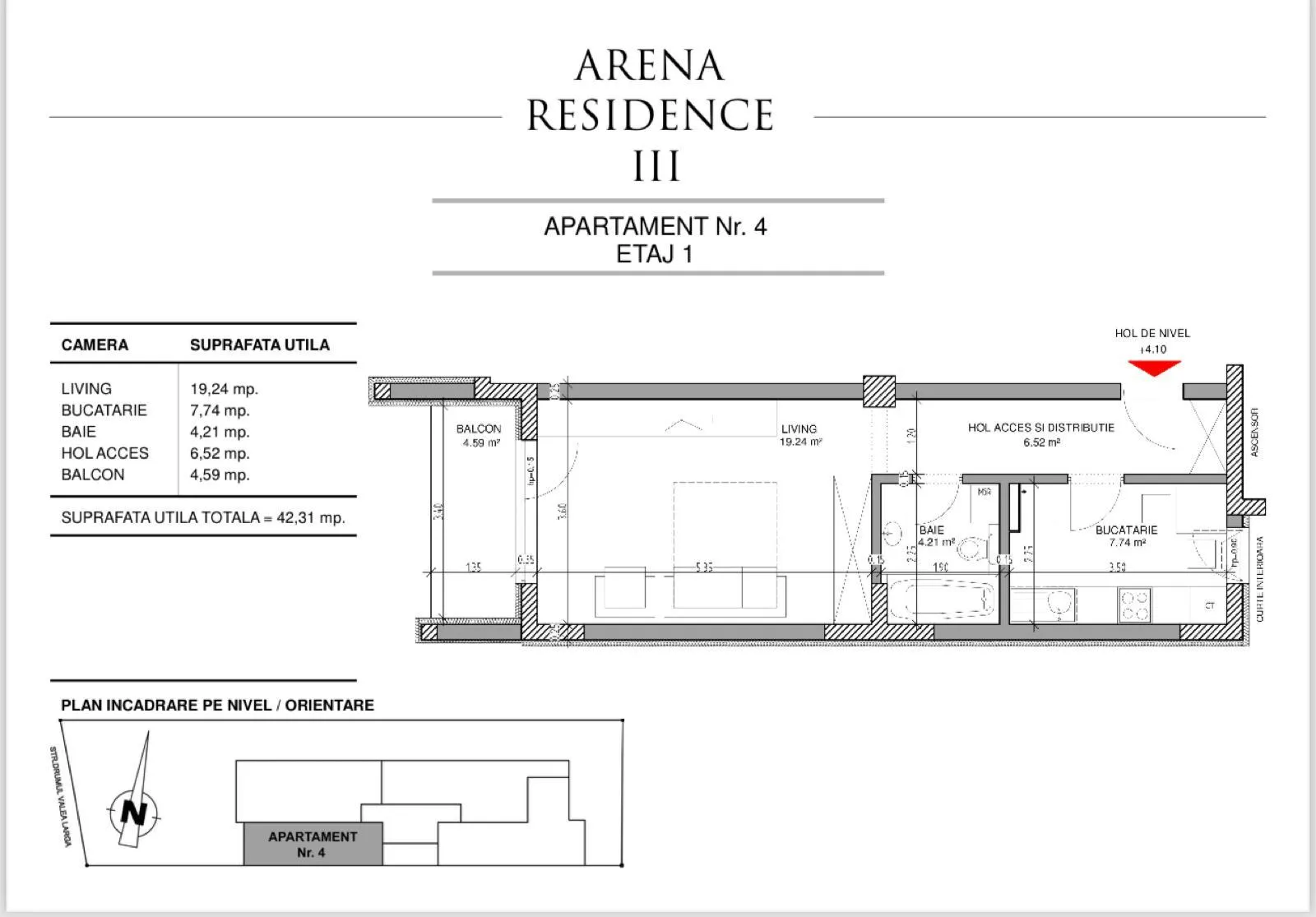 Apartamente Noi de Vanzare in Prelungirea Ghencea - Arena Residence III